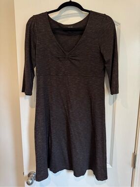 Horny Toad Charcoal Heather Mini Dress